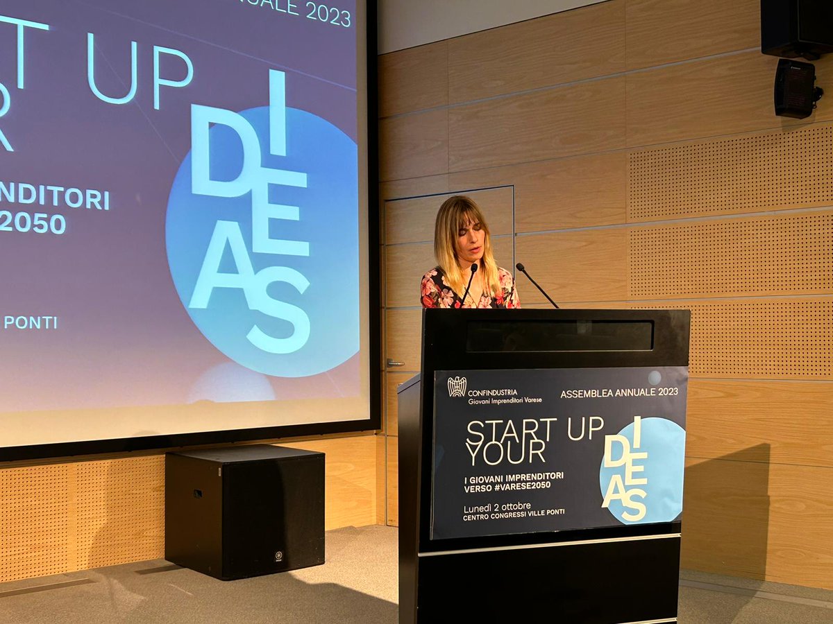 confindustriava's tweet photo. Durante l’Assemblea annuale, i Giovani Imprenditori della nostra associazione hanno lanciato il progetto “Start up your ideas”.

Martina Giorgetti, presidente del Gruppo: “Vogliamo essere protagonisti di un nuovo ecosistema dell’innovazione”

https://t.co/aG9T0N6nqY https://t.co/JEFNU7yQhH