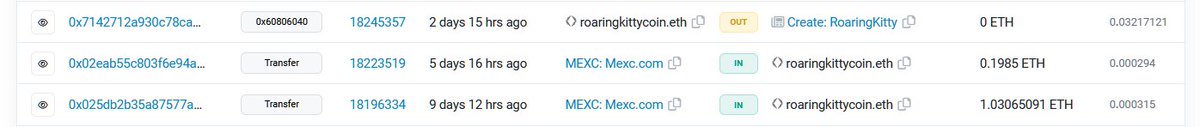 Annihil4tionGod's tweet photo. It looks like someone create a scam coin with the name $KITTY - which was used some days ago by the official (?) DumbMoney Twitter Account - (@DumbMoneyMovie) 

DON'T Interact with the COIN - it is not related to the person known to the community as @TheRoaringKitty!

I think it should be interesting for @SECGov to take a look at this story - and how the people running the DM twitter account are perhaps related to this👀

Further, the person who set up the wallet - that was used to create the $Kitty contract - moved fund from @MEXC_Official - so I hope you guys at MEXC will take a look and make sure this person won't scam more people! @MEXC_EN  
Trx (9 days ago): 0x025db2b35a87577a2c316ce5a4ad55da0e590c733bf289a8dc1fe54f858f1e64

Looking forward to your answers @MEXC_Official if you are willing and able to help authorities to stop this scam!