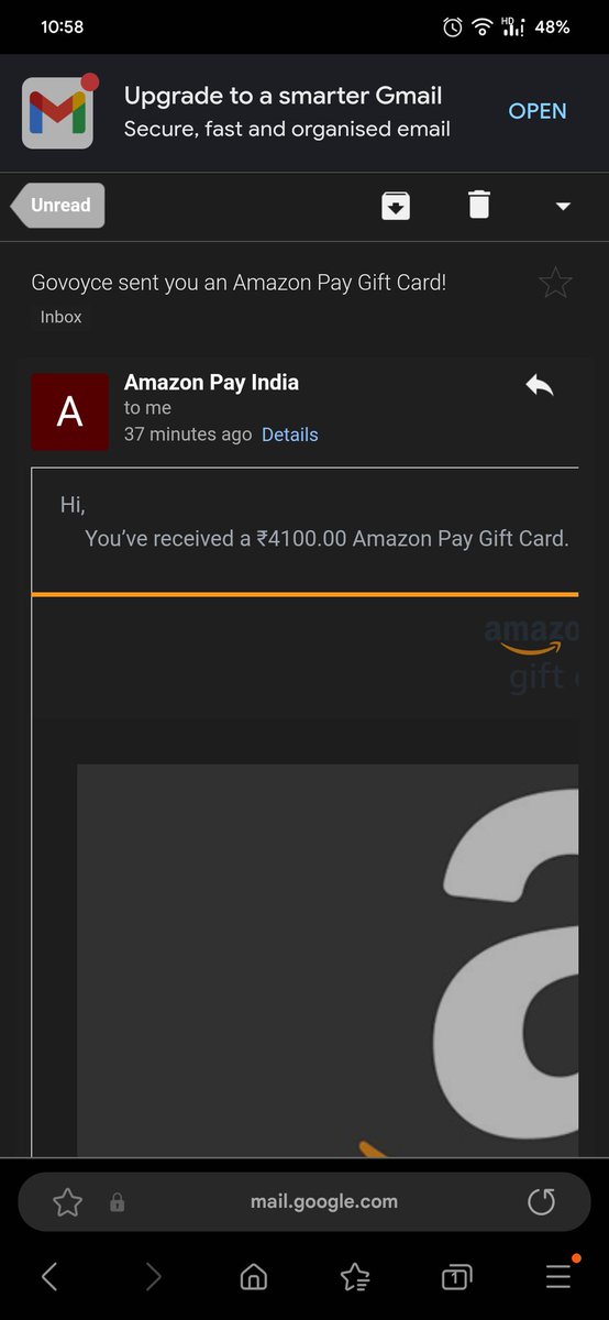 Rain_Man25's tweet image. Thank you team @Govoyce for this #amazon voucher 😍 #ideachallenge #Govoyce
