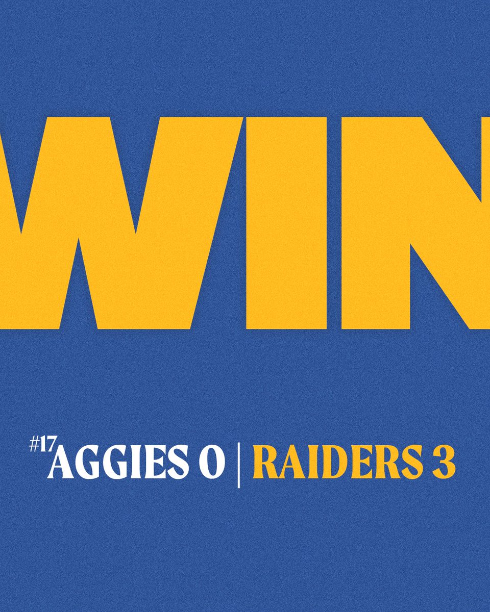 rscraiders's tweet photo. โฝ๏ธ M | ๐๐๐๐๐๐๐
๐๐ ๐๐๐ ๐ ๐๐๐๐
๐
๐๐
FINAL | #17 Murray St 0, ๐๐๐ข๐๐๐ซ๐ฌ ๐
#GetRaided | #UpTheRaiders https://t.co/U2XhMR89rW