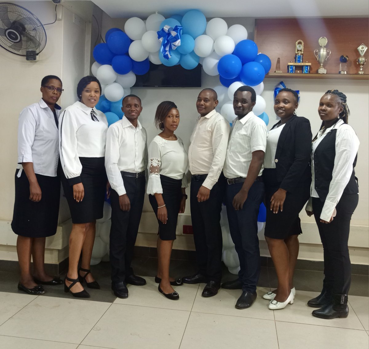 gdcsacco's tweet photo. Day 1
We started the #CustomerServiceWeek on a high note it was a black-and-white Monday at the office. Can you identify your branch staff?
#meettheAteam #customerserviceweek #csweek2023 #teamservice #customerserviceteam https://t.co/vGIQCIeEEK
