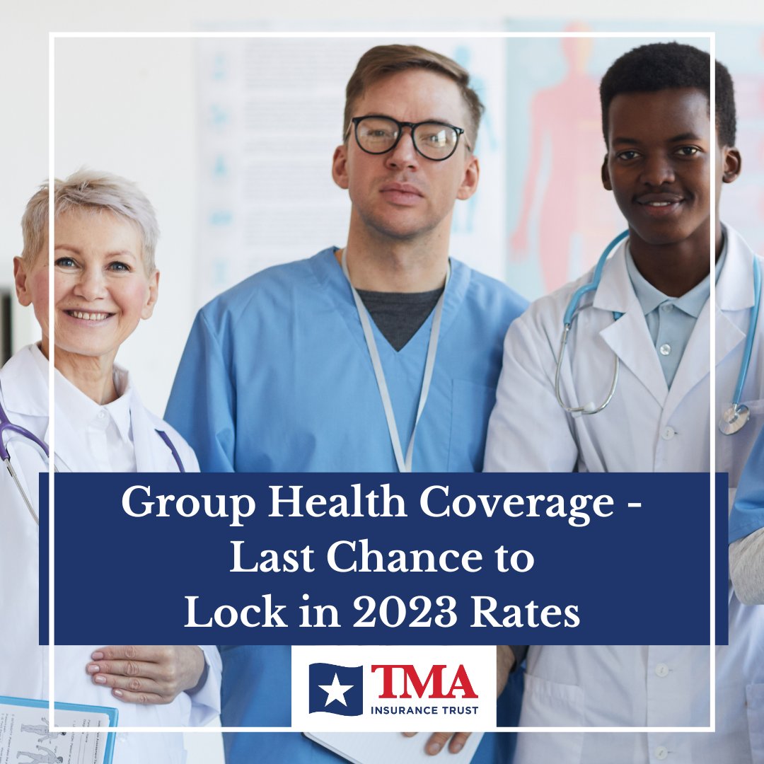 BexarCountyMed's tweet image. For independent physicians or practice owners, any increase in your health insurance premiums for 2024 could be challenging. TMA Insurance Trust has done the research to help you lock in lower 2023 rates now for 2024. Here’s how. #grouphealth #texmed
tmait.org/blog/group-hea…