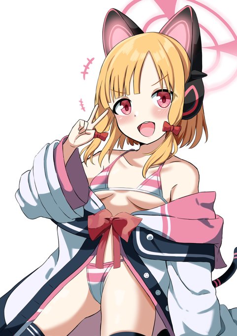 5日目
マイクロビキニのモモイ
#ブルーアーカイブ
#100日チャレンジ 