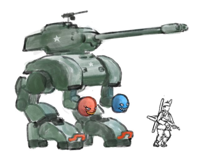 「男の子 戦車」のTwitter画像/イラスト(新着)