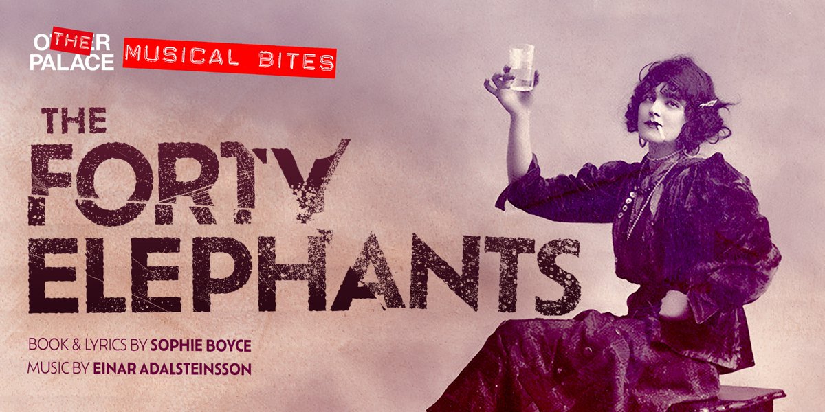 We're bringing the gals home to London!!

12th October, 1.30pm-2.15pm, at <a href="/TheOtherPalace/">The Other Palace</a>,  come and watch a reading of THE FORTY ELEPHANTS! 

Here's a little taste: youtu.be/WDrIZKTESZc

Here's a link to £5 tickets: theotherpalace.co.uk/musical-bites/

Here's my happy face: 😃
