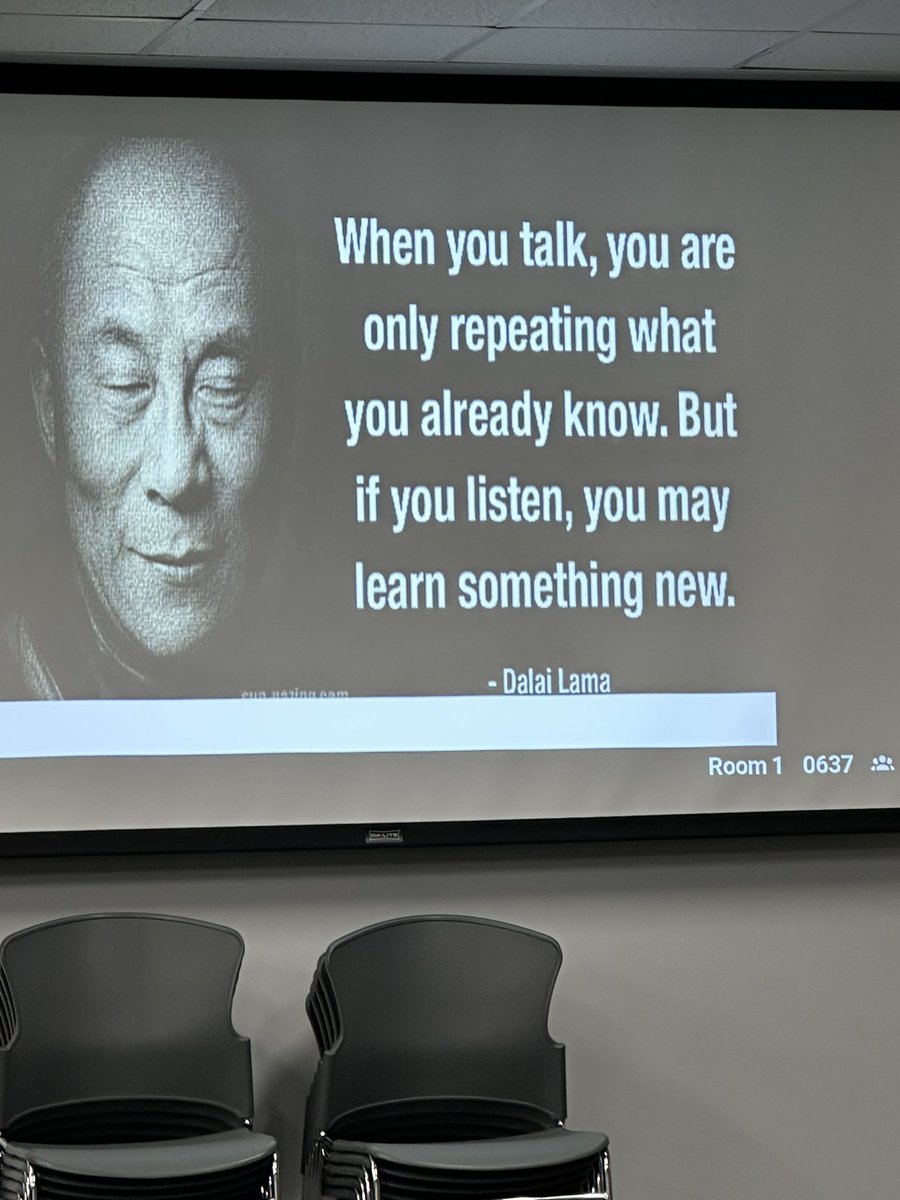 🤔…well said! Working on my listening skills as I attend day 1 of cognitive coaching!