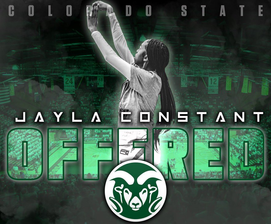 After an great Unofficial Visit I am super excited and blessed to receive a Division 1 offer from Colorado State University🖤💚 #AGTG @CSU_Williams @CSUWBasketball