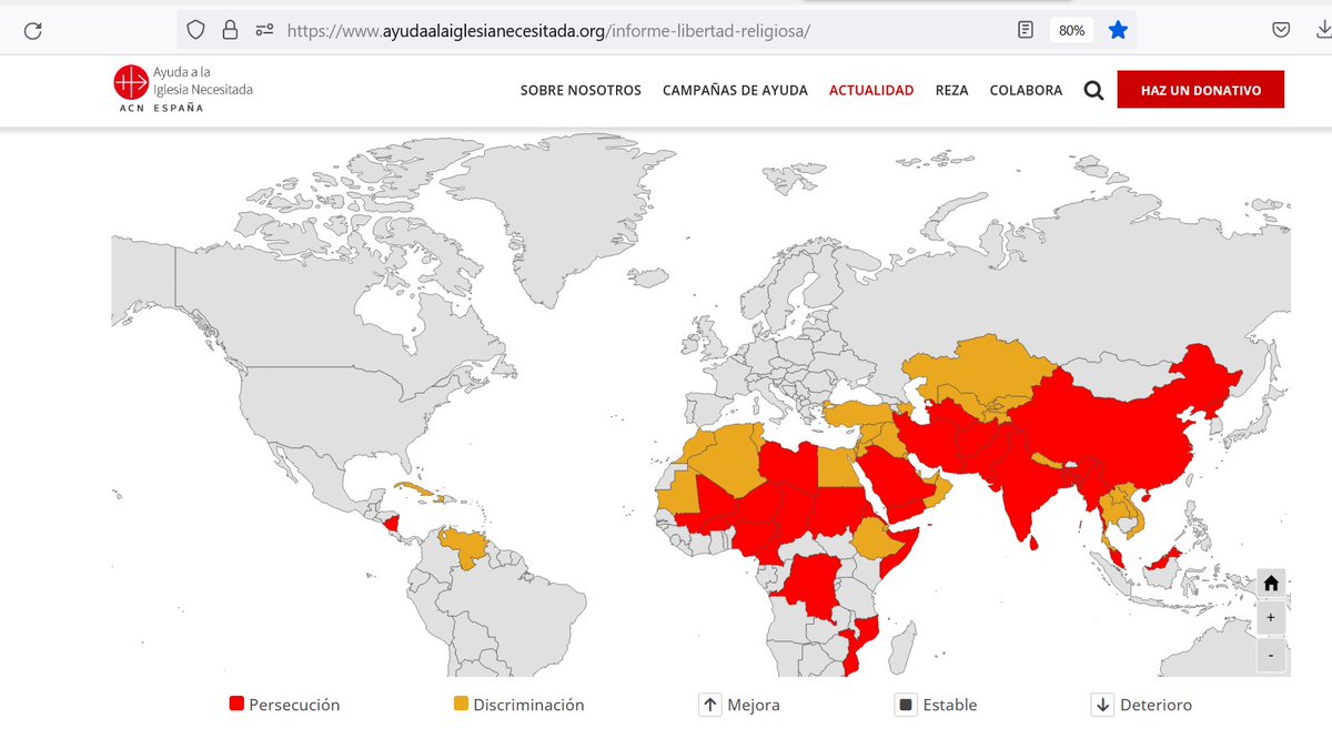 #YoUsoMetodologiasActivas
En la categoría naranja, categoría que indica discriminación, se encuentran 33 países, en los que viven casi 853 millones de personas. La situación empeoró en 13 de ellos.