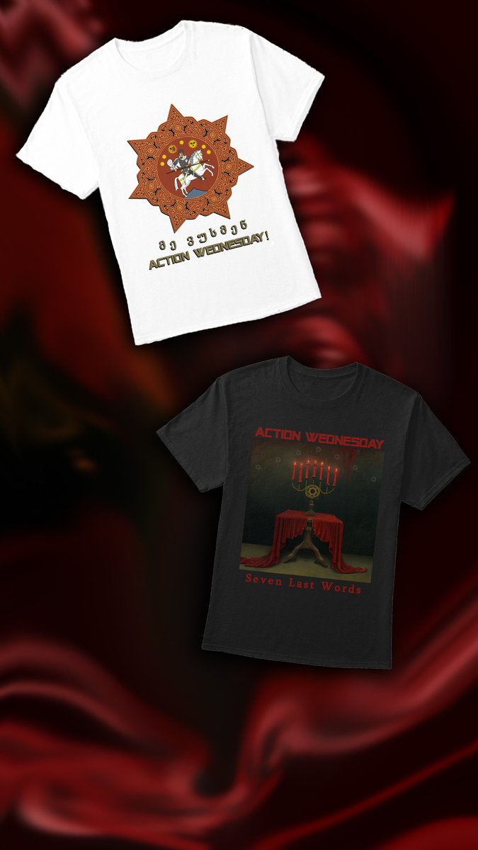 If you're coming to the show on 10/11 make sure you stock up on the sickest merch 🗣️🗣️🗣️

…n-wednesdays-store.creator-spring.com