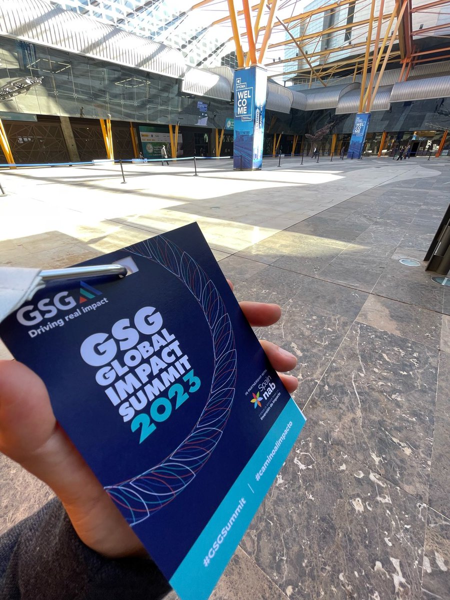 sic4change's tweet image. ¡Estamos en el #GSGsummit! 📢📢📢
En esta edición se identificarán estrategias diseñadas para generar un impacto positivo a gran escala en el futuro en relación a acelerar el impacto y las economías para el abordaje de los desafíos sociales.