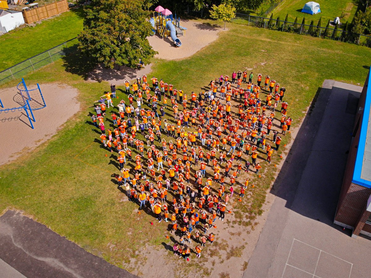 National Day for Truth and Reconciliation at Burkevale Protestant Separate School.