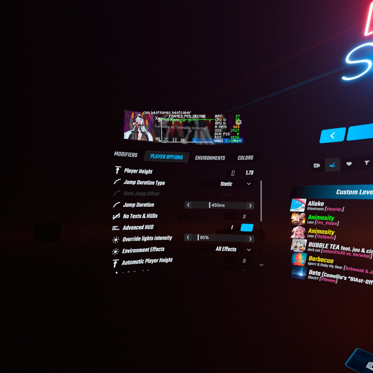 HardCPPDev's tweet photo. GameTweaker &amp; MenuMusic done! NoteTweaker 70% done. Might start working on MP+ sooner than i expected (I still have some architectural change to do)

Follow the development progress here:
https://t.co/LE64ja8Qnc https://t.co/ALJHWqTWlW