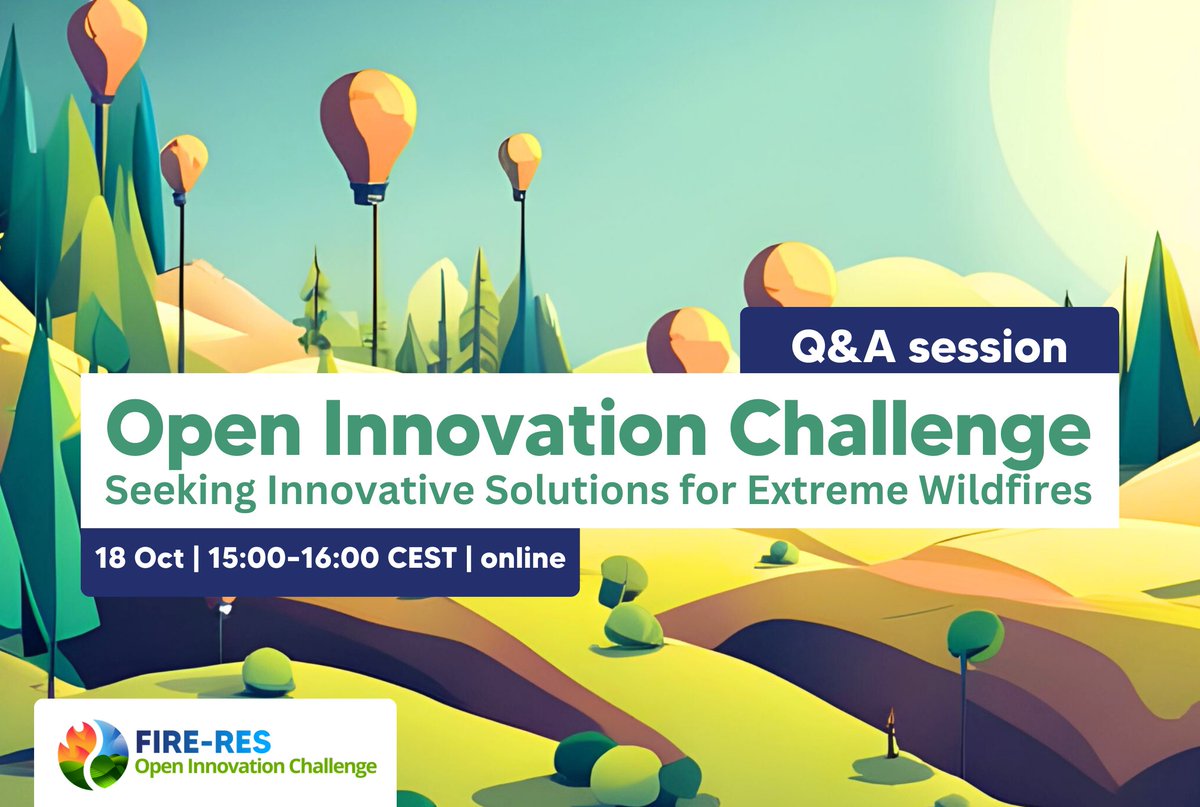 Non dimenticare di registrati all'openday della challenge del <a href="/FIRERESProject/">FIRE-RES</a>!

❓Quando: 18/10/2023 ore 15.00
🌍Dove: online

Info utili e iscrizioni qui: eventbrite.fi/e/fire-res-ope…