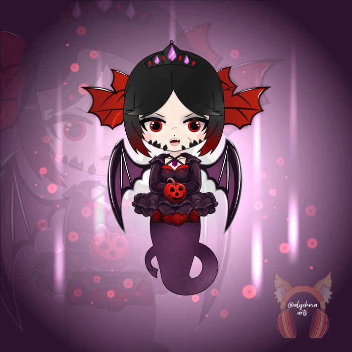 When witches go riding and black cats are seen, the moon laughs and whispers, 'tis near Halloween!🎃
Finally it's Spooptober y'all..👻And I'm welcoming this season with my adorable Spooky baby.. Hope y'all like her and if anyone needs anything to be done for this #Halloween then