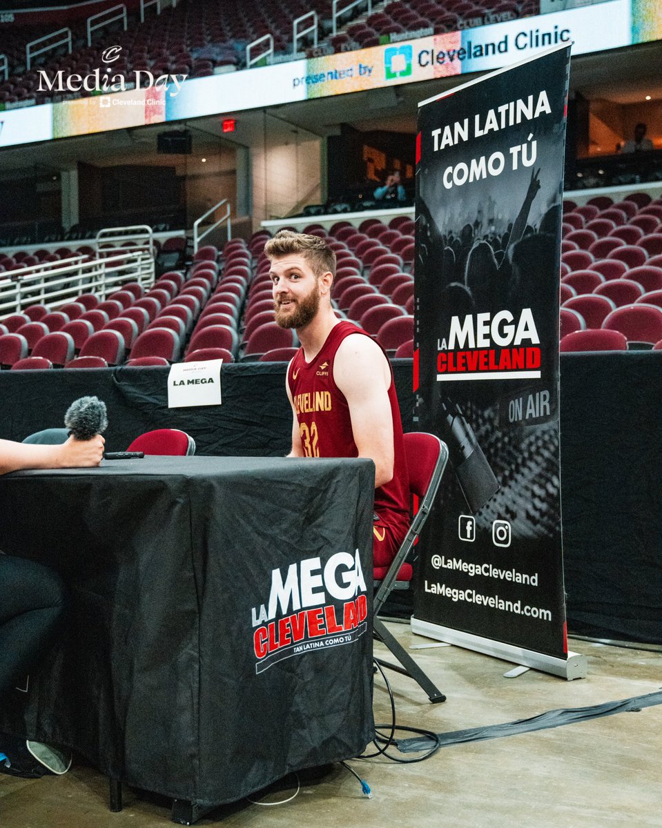 Hey Cleveland, we’re rolling here at Media Day! 📸

<a href="/ClevelandClinic/">Cleveland Clinic</a> | #LetEmKnow