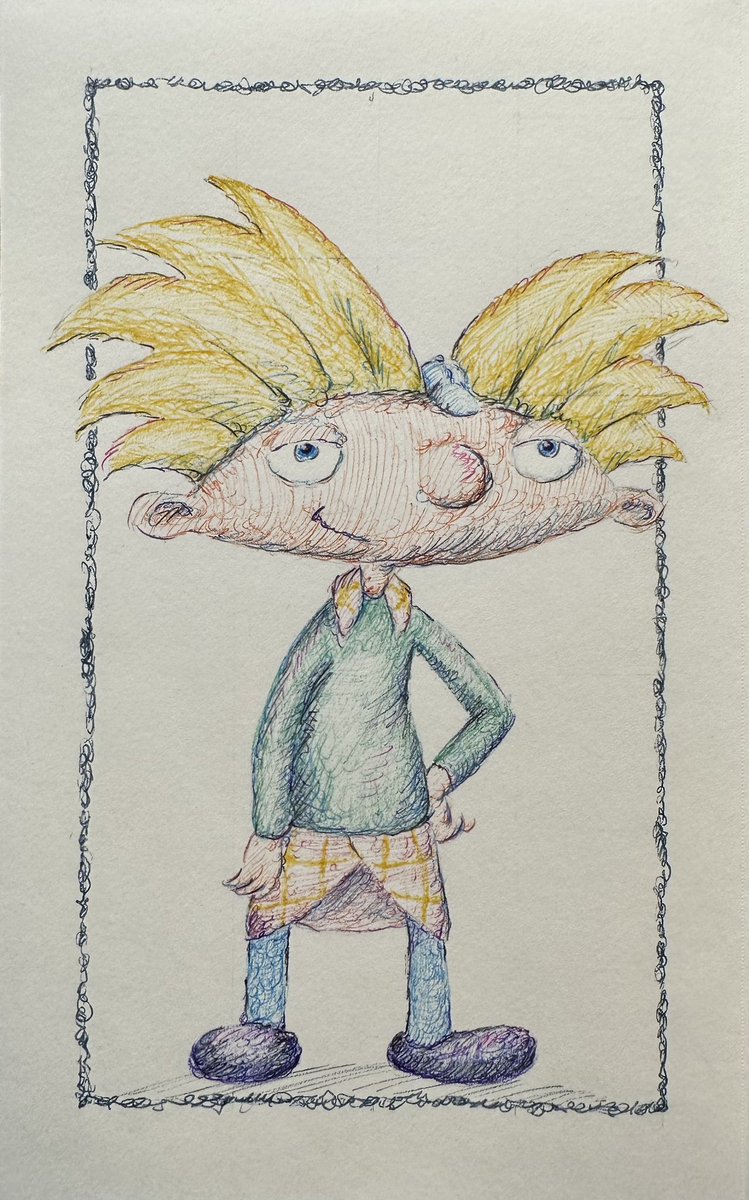 angef11991's tweet photo. #heyarnold #arnold #heyarnoldfanart #artistsupport #artshare #illustration #penandpaper #ballpointpen #pen #ink #draw #drawing #doodle #doodling #sketchbook #sketch #color #iDrewthat #myink #dailysketch https://t.co/EOEnx96uWA