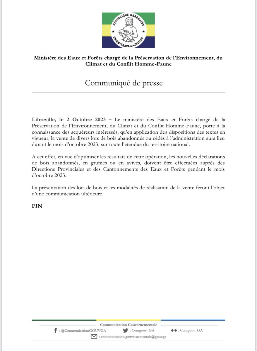 Bonne lecture ‼️

#communiquedepresse