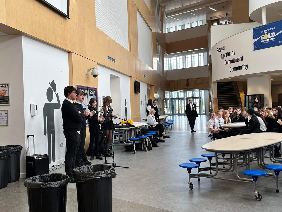 theparkmains's tweet photo. Our S1 cohort took part in their MVP training today led by our amazing S5/6 mentors. What a fabulous event 👏🏼 @RenEdHWB @mvpscot https://t.co/KwzZkELjgi