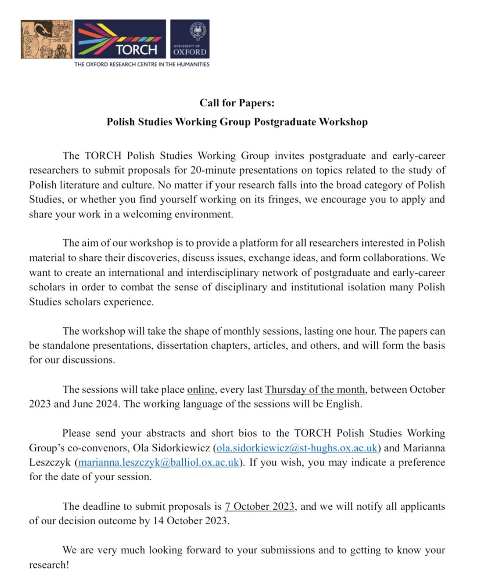 PolishStudies BASEES tweet media