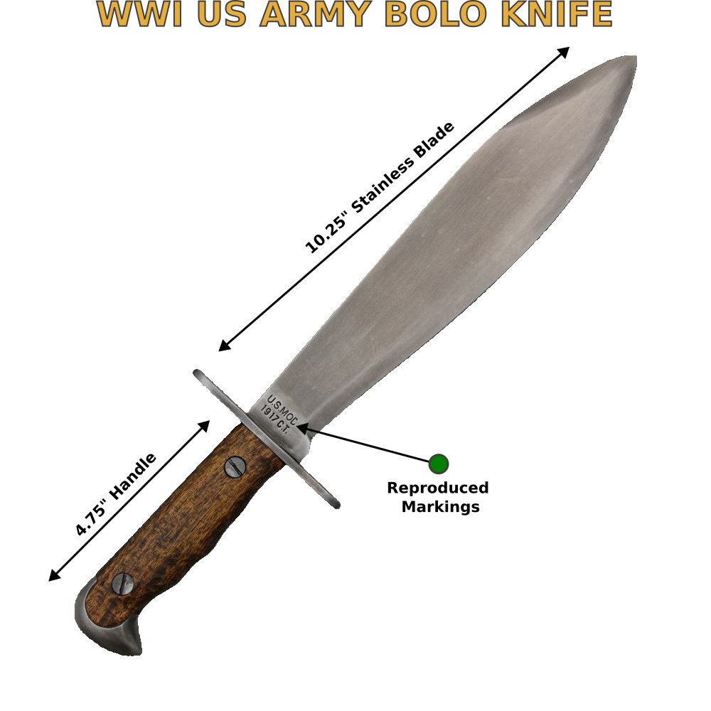 keepshooting's tweet photo. One of the legendary knives seeing service since WW1, the US ARMY Bolo. This museum quality reproduction is available now for $99.95

https://t.co/vln0zJkt2j

#knife #knifeporn https://t.co/sfay10u11j