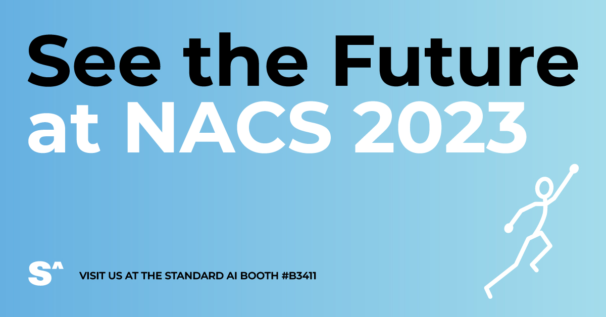 It's #NACS2023 week in Atlanta! Booth #B3411 Come visit us at booth B3411 to get a sneak peek of a groundbreaking new way to use AI for #LossPrevention, #OutofStocks, and #InventoryManagement. (SpoilerAlert: It all starts at $100/month!) #retail #retailai @NACSonline