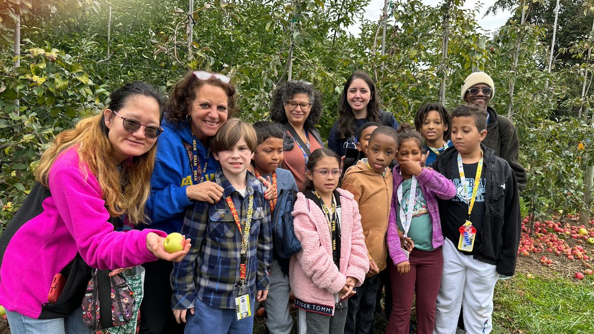 NYSD1817's tweet image. Last week our elementary department visited the #appleorchard at #DemarestFarms! They had a great time &amp;amp; were already able to apply their #classroomlearning and witness the #science behind the apples they brought home from seed to #harvest.
#PumpkinSeason #ASL #BilingualEducation