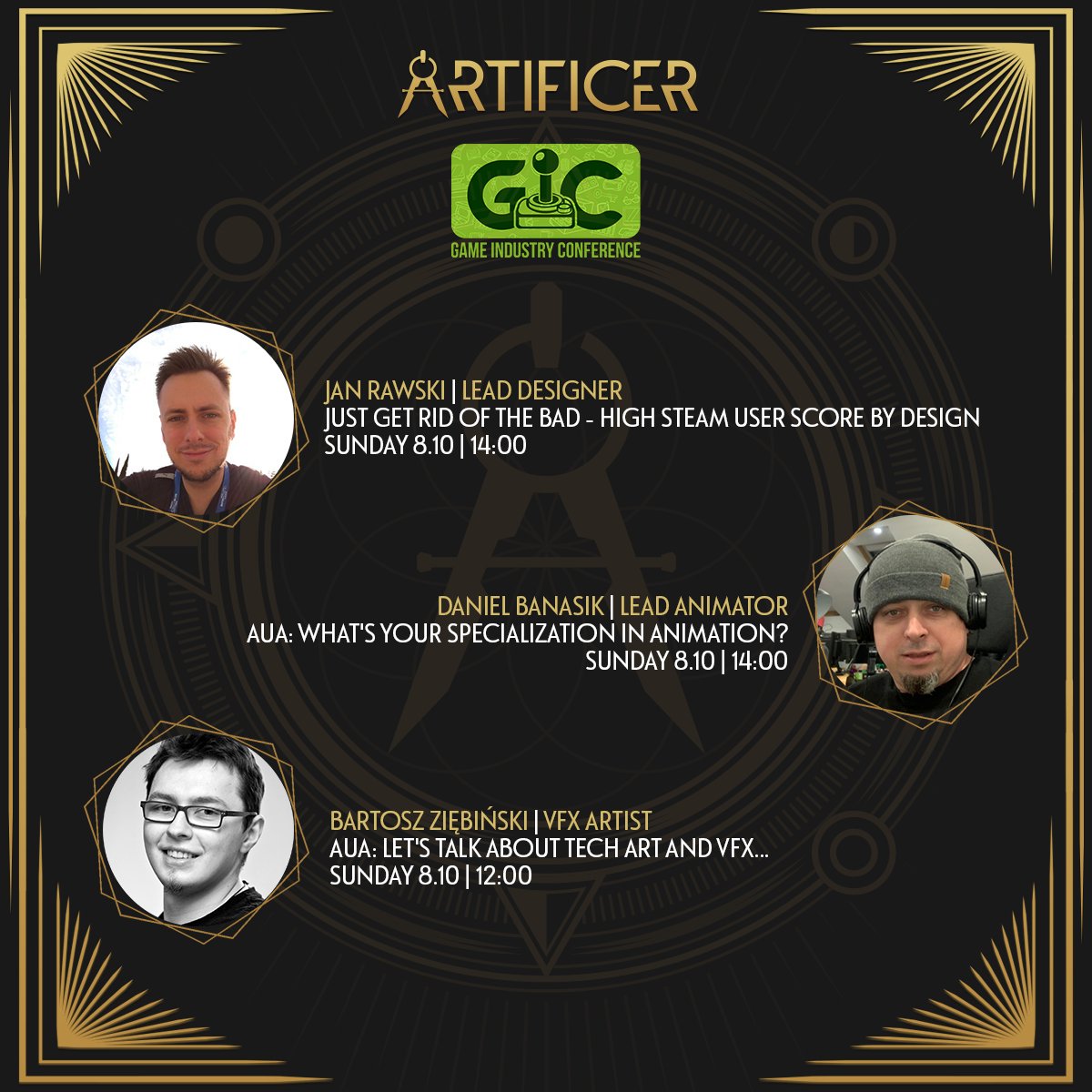 Hey! <a href="/gdcon/">Game Industry Conference</a> is just around the corner! Meet our team during their talks on Sunday!  

Full agenda: gic.gd/agendaHey!@gdc…