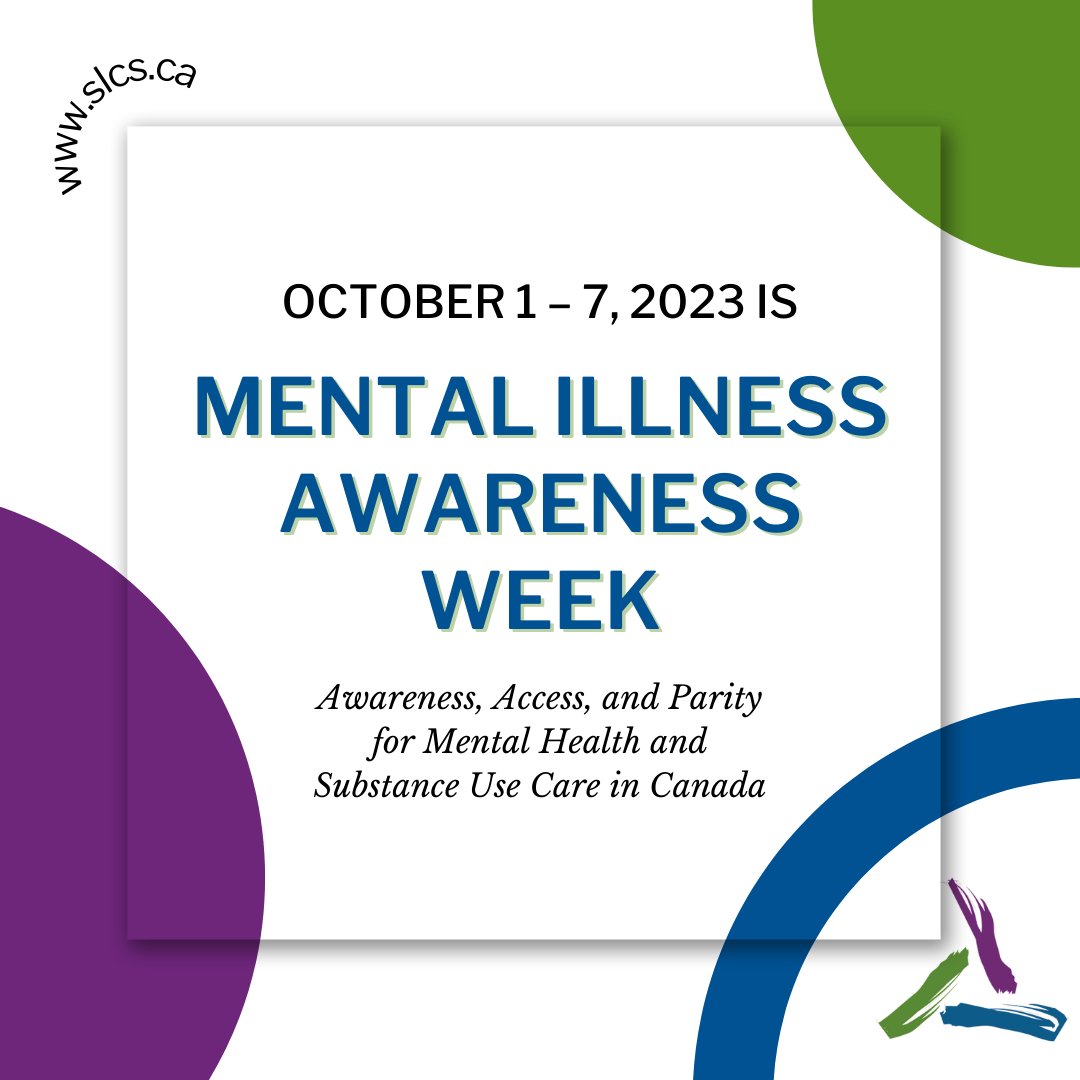 Shining a light on #MentalIllnessAwarenessWeek! 
This year's theme: Awareness, Access, and Parity for Mental Health and Substance Use Care in Canada.
Let's continue raising awareness and breaking the stigma around mental illness, together! 💙🤝

#MIAW #MentalHealthMatters