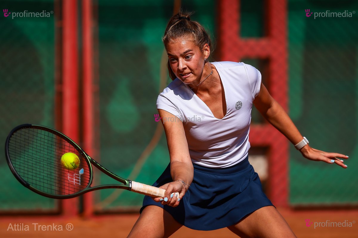The women's final of the outdoor team championship held at the National Training Center. 
Hungary, Budapest. 2023.10.29. (Photo: Trenka Attila)
In the picture: Kis-Czakó Eszter.  #profimedia #canon #tennis #sport #women <a href="/Canon/">キヤノン株式会社 / Canon Inc.</a> #hungary