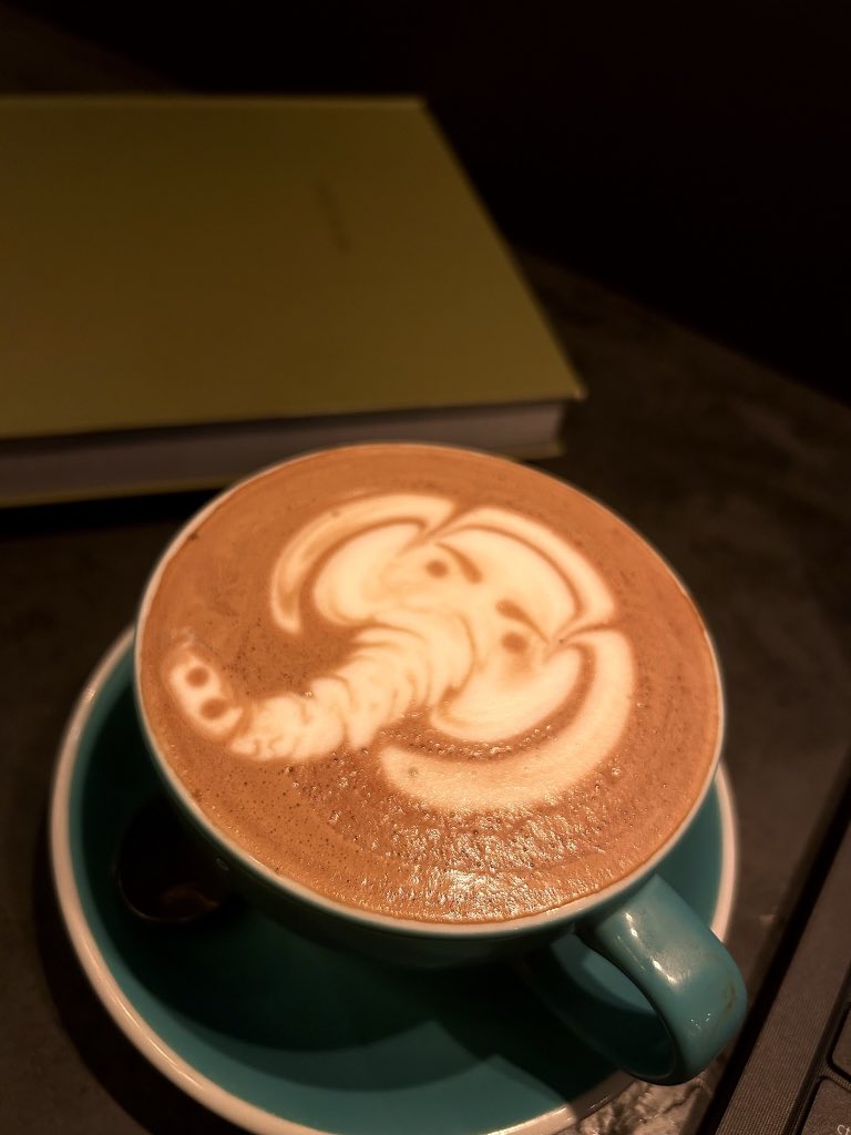 AbbieLord5's tweet photo. @RadioAdam94 Favourite coffee in leeds so far. I got an elephant last time! https://t.co/Tqw9AMGmdd