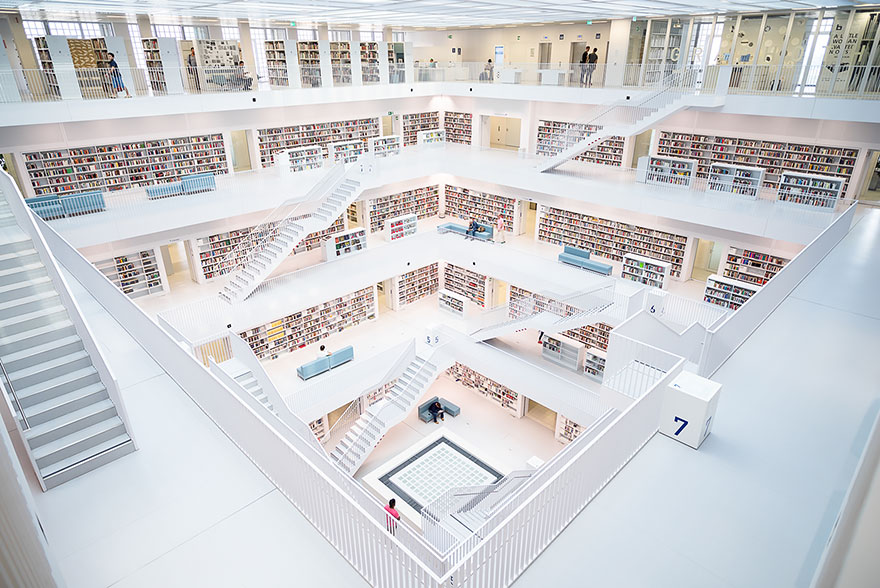 Another of my series of library posts for #SomethingBeautiful City Library, Stuttgart #LoveLibraries #EveryLibraryMatters #Libraries #Library #LibraryTwitter