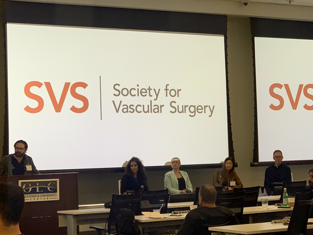 VikKashyapMD's tweet photo. Great panel preventing embolic complications @VascularSVS #CPVI course @monteromiguel @ChandraVenita @DrLizGenovese #inkyparrack @EricScottMD https://t.co/pZ2T62J70D