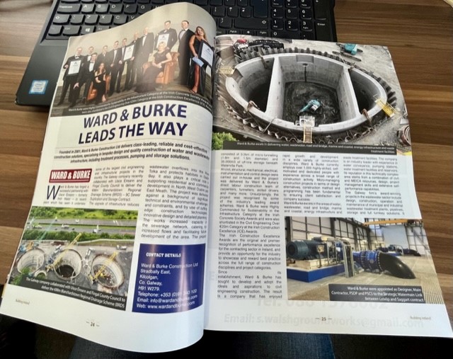crew_pipe's tweet photo. We are proud to support Ward &amp; Burke Construction Ltd who have been recognised for delivering bespoke, reliable and cost-effective water and wastewater solutions.  

Check out this article featured in @BuildingIreMag
pg. 24-26, Nov, vol 9-11

https://t.co/8NtaF0g5yo https://t.co/PFNZHD58dL