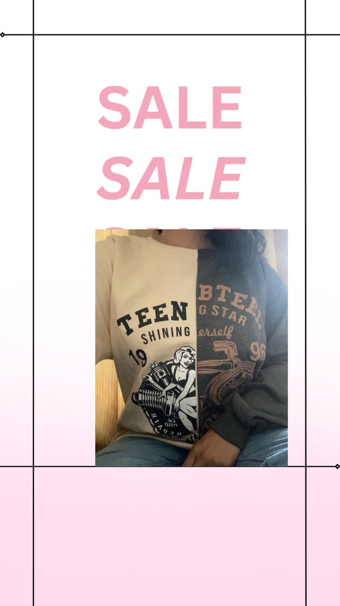 notvnss's tweet photo. New Sweater Oversized🧥
Under 50rb😻 + Unisex
‼️Limited Stock‼️
🌈Shopee: notvnss / https://t.co/86wC1ULhXM https://t.co/B7Up0wpnjH