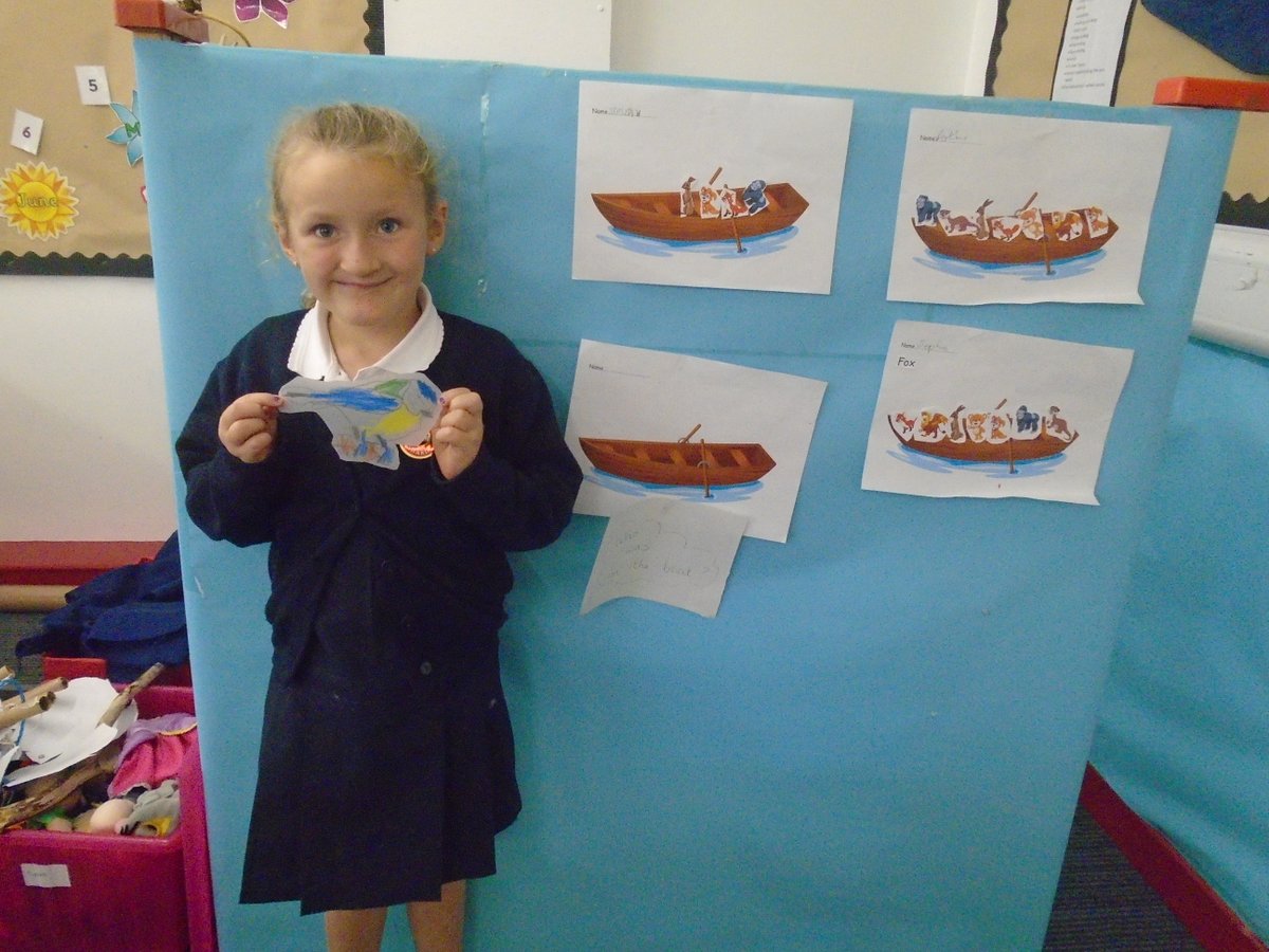 PrimaryNewlands's tweet photo. This week, P2345  joined Borders Book Festival stream, with Emily Dodd. They have also been learning how to peer assess each other's work, using 2 stars and a wish. P567 played the Sneaky pass game. P1/2 focused on creating fairground attractions from their book Bear in a Boat. https://t.co/2oCsFcBBXA