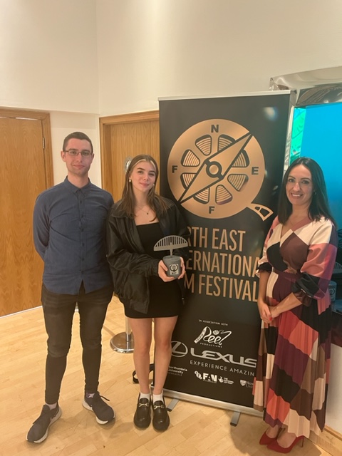 iamjimpage's tweet image. So tremendously pleased to say we WON an award at @NEIFF_Official this weekend!