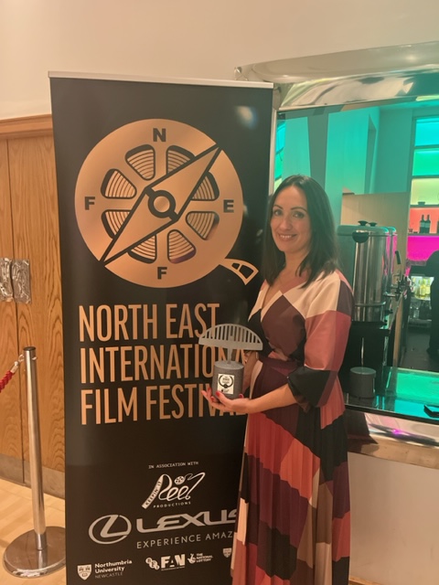 iamjimpage's tweet image. So tremendously pleased to say we WON an award at @NEIFF_Official this weekend!