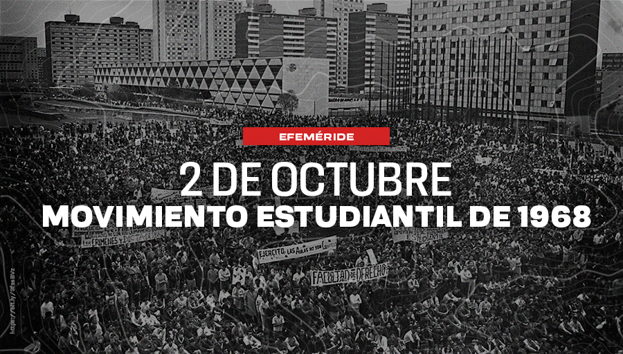 El #M68 es un legado que perdura. #UnDíaComoHoy recordamos, a 55 años, el hecho que marcó un movimiento estudiantil que impulsaba cambios sociales. La revista @comoves da cuenta del #2deOctubre > bit.ly/3ZyoDHz