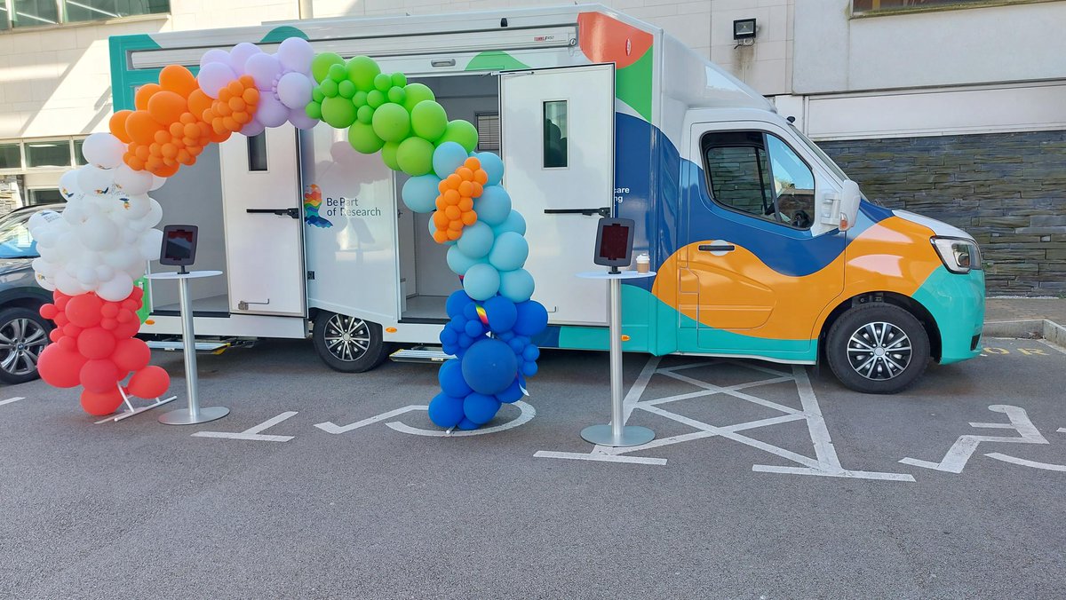 'Kitty' The Mobile Research Unit is coming to Whiston Hospital this week! Come along on Friday 9th October between 11am and 3pm outside the Main entrance at Whiston to see what research is all about!