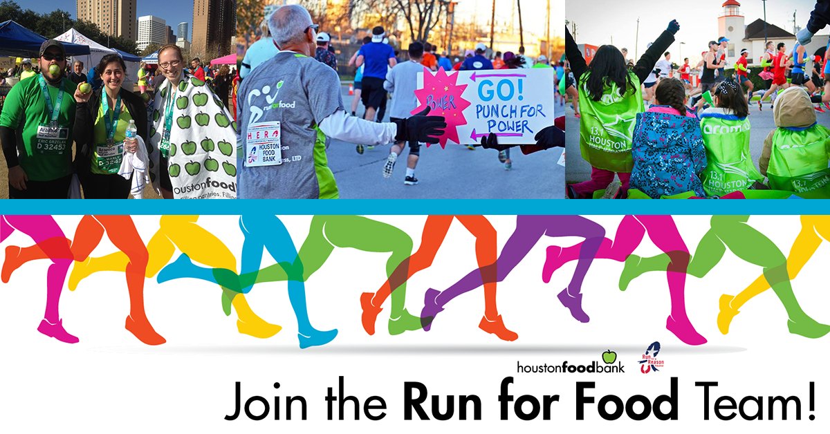 Runners across Houston are preparing to provide #FoodForBetterLives! Join the Food Bank's Run for Food team & make every stride count at the Chevron Houston Marathon! Team sponsorships are also still available. Check out all the details: bit.ly/468ng4P