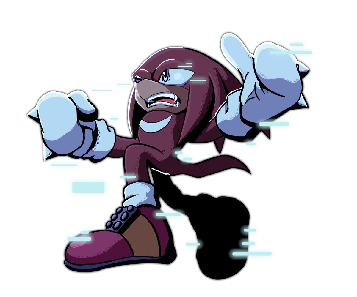 I can finally reveal my part for this!!! MY BOY IS KNUCKLES AND HE DON’T CHUCKLE RAAAH