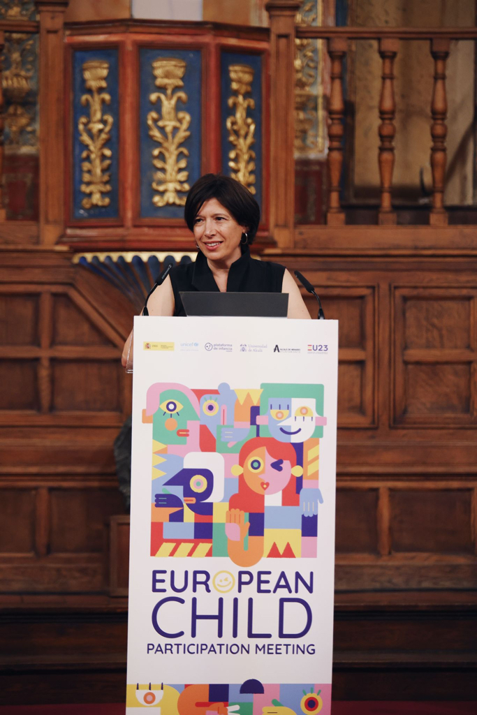 All children have the right to participate.
Don’t give up your right to speak and vote where possible at 16!
Help make EU democracies stronger!
Thank you @eu2023es for organising this great event with children from across the EU.
#ParticipaciónInfantilPEUE23
#EUChildParticipation