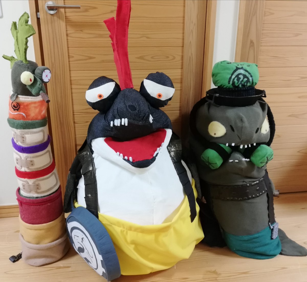 shakechikuma's tweet photo. しゅうごぉ～(´ω`)

#スプラトゥーン手芸部
#サーモンラン https://t.co/f4NayZRJ0s