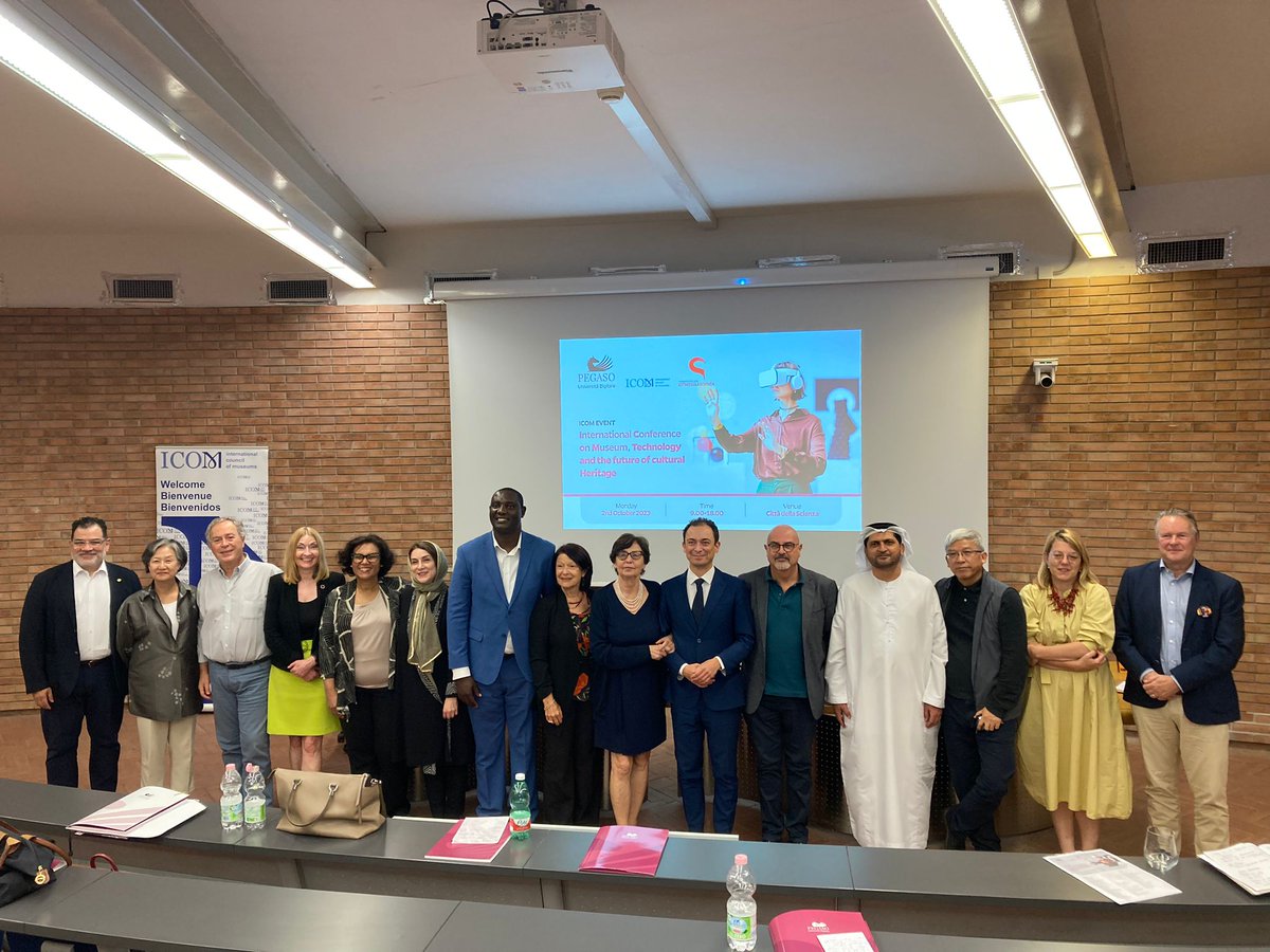 International Council of Museums (ICOM) (@icomofficiel) on Twitter photo 🌐 The ICOM Executive Board taking a group picture at the conference in #Naples
<a href="/cittascienza/">Città della Scienza</a> <a href="/unipegaso_it/">Università Telematica Pegaso</a> 🌐 The ICOM Executive Board taking a group picture at the conference in #Naples
<a href="/cittascienza/">Città della Scienza</a> <a href="/unipegaso_it/">Università Telematica Pegaso</a>