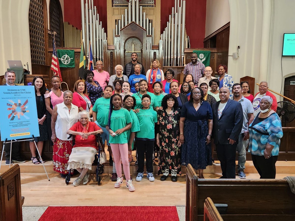 Rev. Dr. Heather Lear, VP for Grants, visited with members at Hemenway United Methodist Church and Dr. Mark Teasdale in Evanston, Illinois, last week. Hemenway UMC received a 2023 Equipping the Local Church grant for their Young Leaders for Christ initiative!