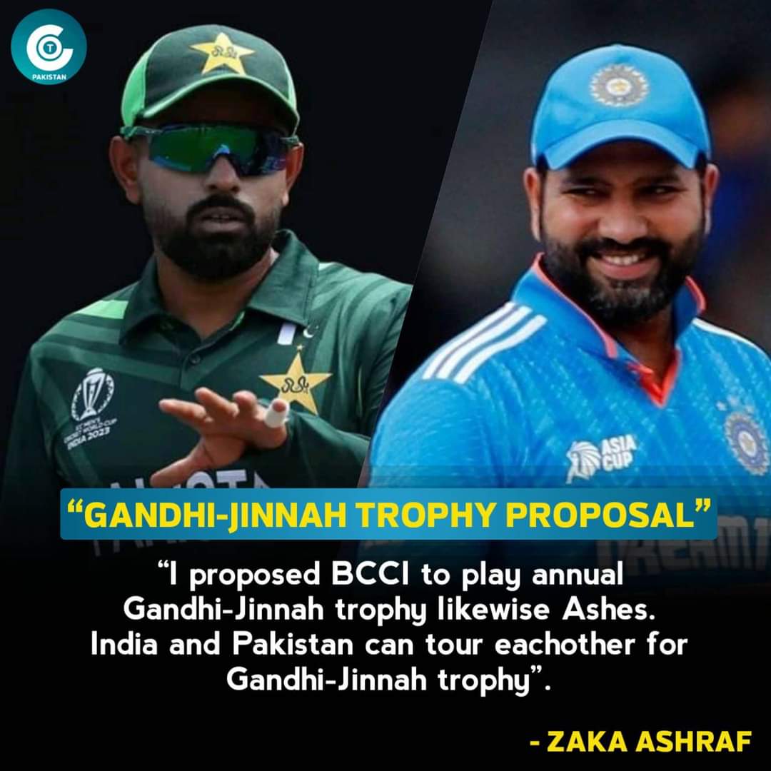 🗣 Much Needed Event ... hope peace between 2 nations prevails
#PCB 
#BCCI
#PeaceAndHarmony