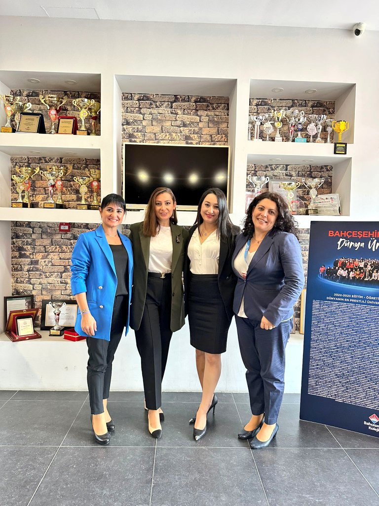 DenizKCoskun's tweet photo. Had a wonderful visit today! Proud to see the Dragos Campus FLD Team so close-knit and motivated! Thanks to the principal Ayşenur B. Çıtak and school staff for their passion, commitment and hospitality! @ozgeeasln @VahapIk3 @nicolenagyperez @ABilgicioglu @TalarDonikoglu https://t.co/VcInLSbezh