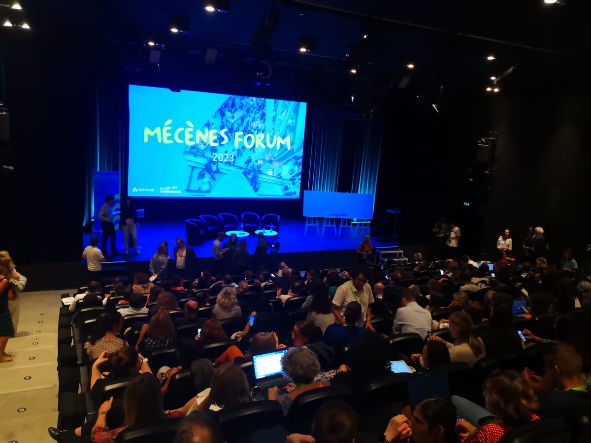 🎙️ Mathilde Renault-Tinacci (INJEP) intervient aujourd'hui au Mécènes Forum organisé par <a href="/ADMICAL/">Admical</a> au @mdc_confluences. 

Au programme une table ronde autour de la question "Comment garantir l’utilité de l’engagement des collaborateurs.trices pour les associations?"