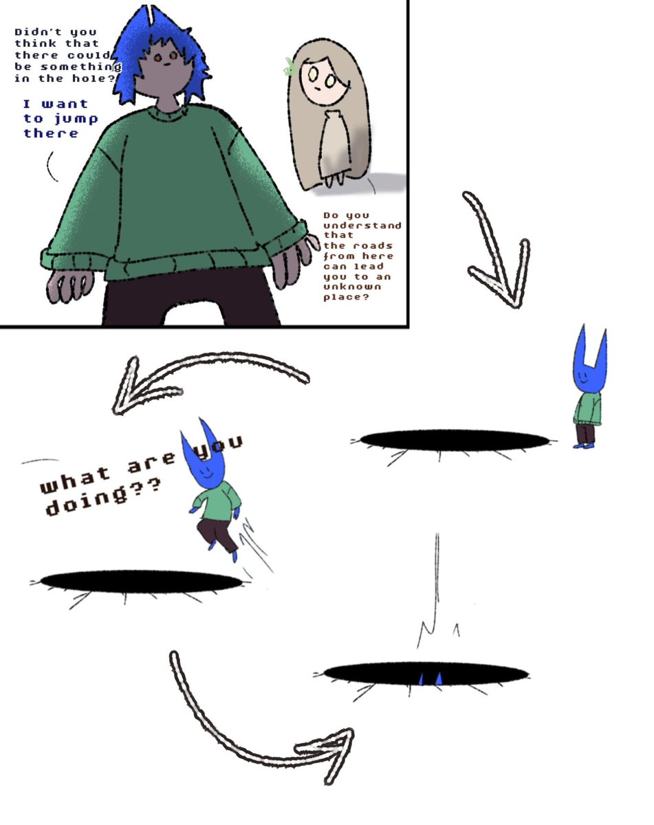 BlueKrevi's tweet photo. Angels to Earth part 2 #comic #comics #комикс #AngelSisters #angels #color #Insane https://t.co/crf3i7F520