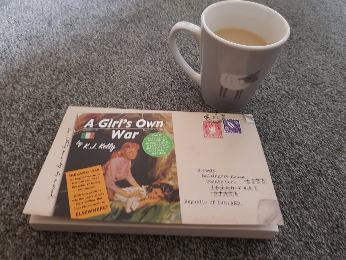 leftontheshelf1's tweet photo. I am delighted that today's #bookmail #bookpost is a copy of A Girl's Own War by #author K.J. Kelly.
TY to @AlanJepson4
#BookTwitter #bookish #bookstuff #readingforpleasure #readingcommunity #BookBloggers https://t.co/O0GFw18vrA